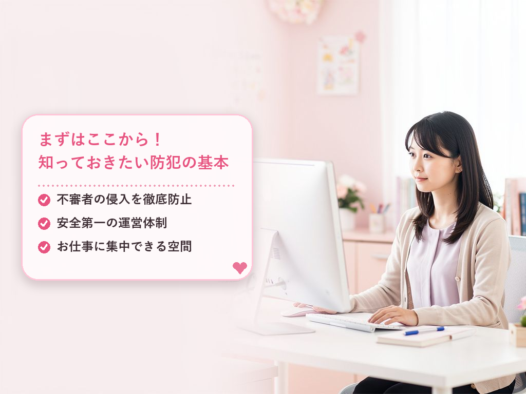 チャットレディの事務所の防犯対策とは？まず知っておきたい基本