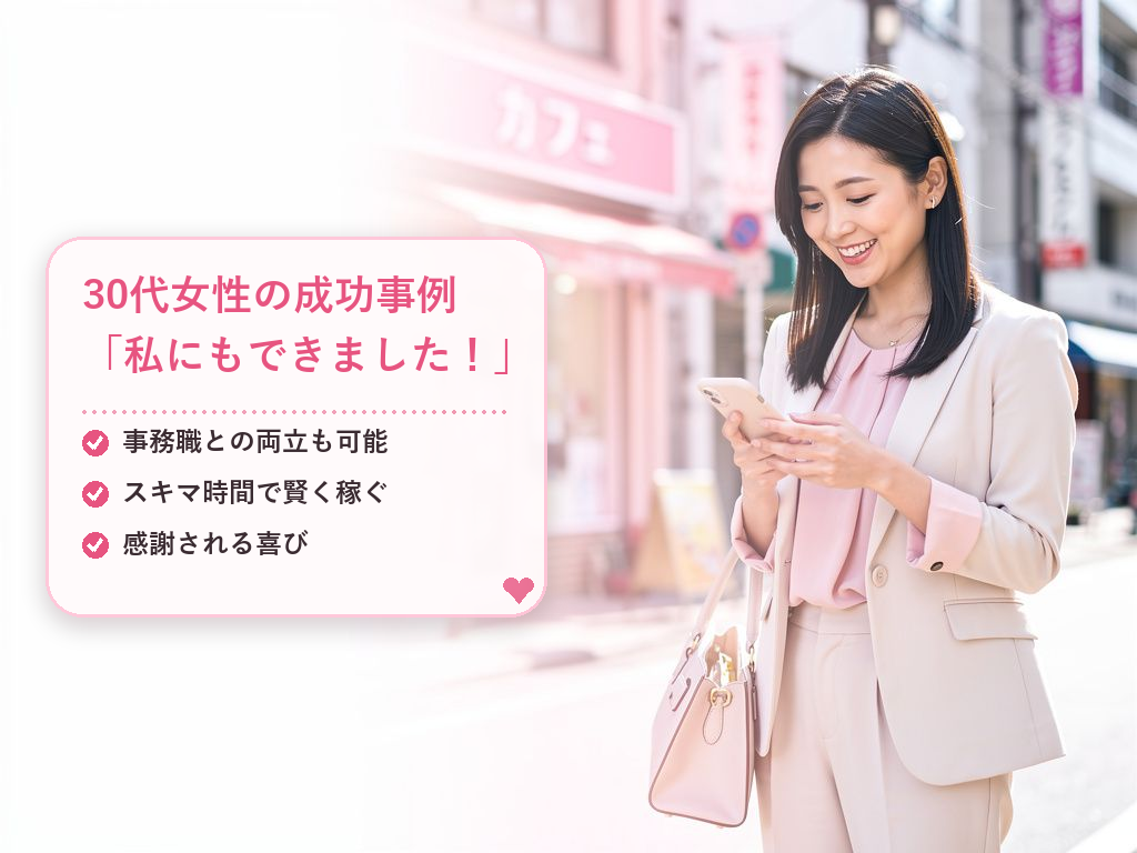 仙台で実際に活躍する30代女性のエピソード