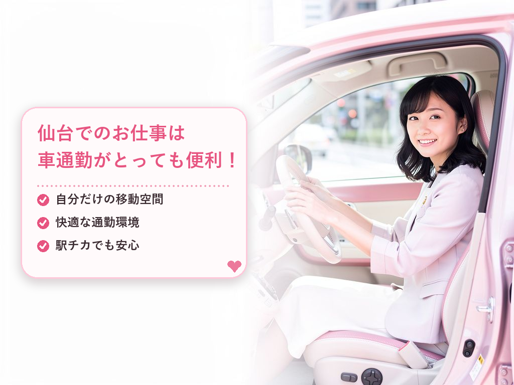 仙台のチャットレディの車通勤