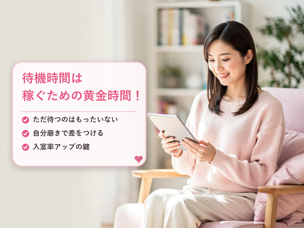 チャットレディの待機時間の活用とは？まず知っておきたい基本