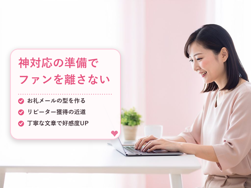 効率よく稼ぐための「攻め」の活用術2：接客定型文の作成と整理
