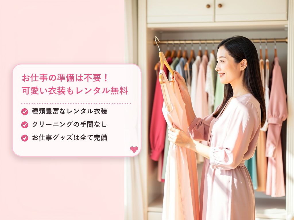 手ぶらでOK!働く女性を支える5つの無料サービス