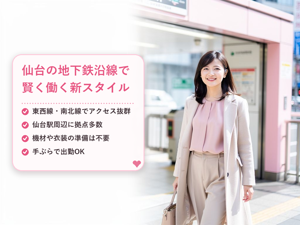 仙台の地下鉄沿線でチャットレディとは?まず知っておきたい基本
